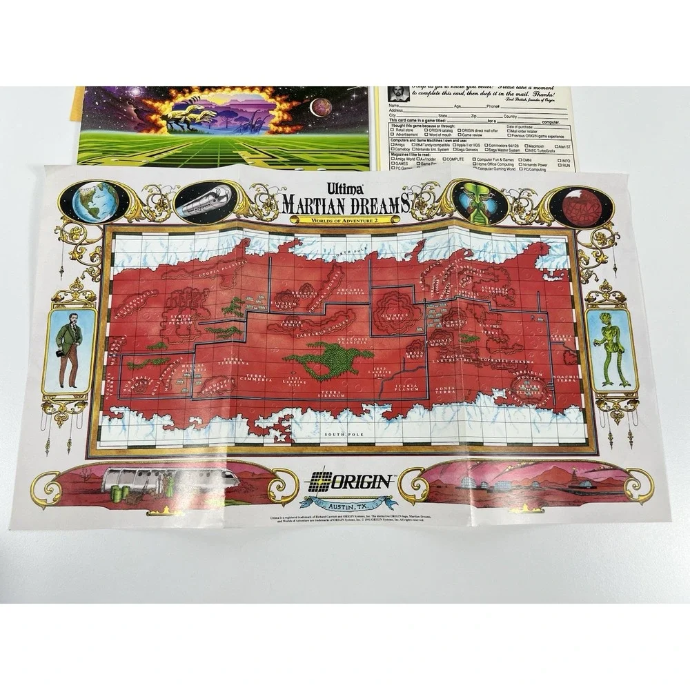Ultima Worlds of Adventure 2 Martian Dreams 5.25
